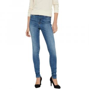 Брюки Vero Moda Sophia High Waist Skinny, синий