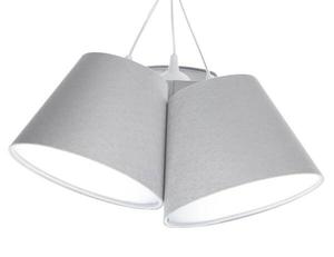 Подвесной светильник BPSKoncept Trio Bell Jasmin, 25x19x96 см цвет hellgrau/weiß