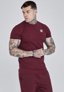 Футболка SIKSILK ESSENTIALS, Burgundy/Red
