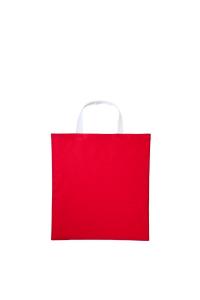 Хлопковая сумка-шопер Varsity с короткой ручкой Nutshell, красный