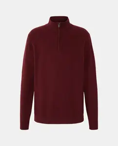 Джемпер на молнии мужской Dustin, бордовый