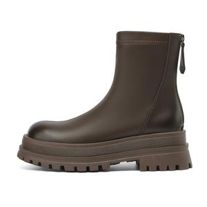 DAPHNE Коричневые женские ботильоны, цвет Brown