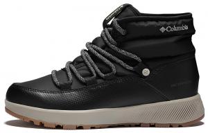 Женские зимние ботинки Columbia водонепроницаемые на шнуровке, черный