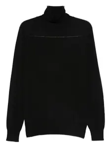 Свитер с воротником-стойкой ASPESI, черный