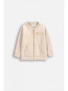 Толстовка на молнии серого цвета Coccodrillo