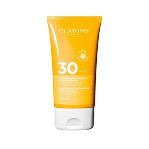 Солнцезащитный крем sun care youth-protecting sunscreen spf30 Clarins, объем 150 мл.