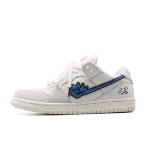 LIANGHUO Низкие женские кроссовки белого цвета