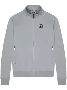 Спортивная куртка на молнии с логотипом Team Wang Design, серый