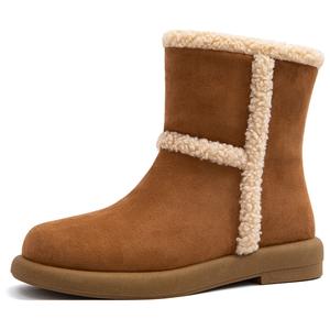 OMS Короткие зимние ботинки женские желтые