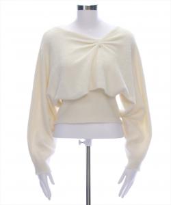 Комплект из вязаной в двух направлениях ткани и вязаной майки с ленточным узором