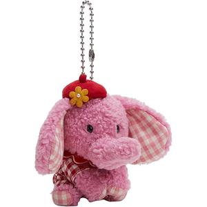 Tagi. Плюшевый кулон Aili Pink Elephant высота 14 см