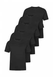 Набор из 5 базовых футболок Denim Project, Black