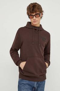 Толстовка G-Star из необработанного хлопка G-Star Raw, коричневый