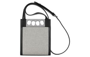 Alexander McQueen Холщовая сумка-шопер, шоппинг-сумка, сумка через плечо, кроссбоди, мини-рюкзак мужская white/black