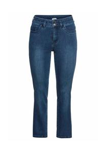 Джинсы MANUELA для узкой талии и сильных бедер sheego, цвет Dark Blue Denim