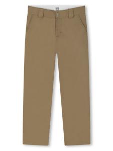 Givenchy Kids брюки с логотипом, нейтральный цвет