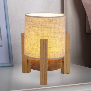 Настольная лампа Näve Madita, смесовая ткань - 1-flame - бежевый - 16 x 19 см