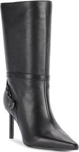 KARL LAGERFELD Женские ботильоны Sharina с каблуком средней высоты, Schwarz