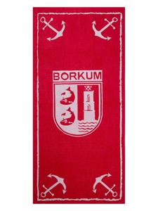 Пляжное полотенце SCHIETWETTER, цвет rot/white