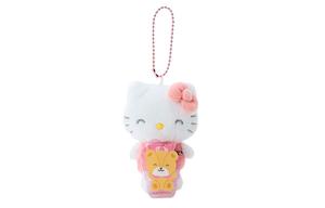 Плюшевый кулон Hello Kitty Smiley Support Collection высотой 9,5 см/5 см Sanrio