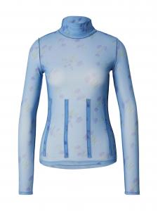 HUGO Лонгслив 'Delisabeta' в светло-голубом цвете