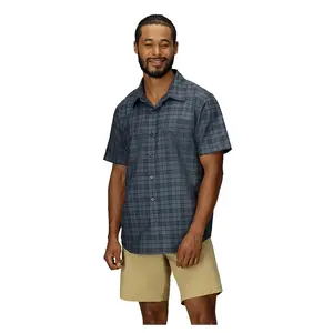 Рубашка с коротким рукавом Marmot AirExchange Novelty, синий