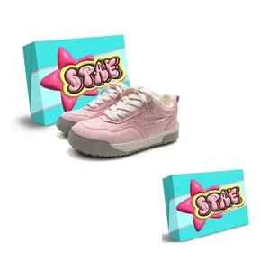 STAE Женские противоскользящие износостойкие низкие скейтерские кеды с коробкой - розовые, цвет Pink