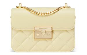 Сумка-кроше PU, Кроссбоди, Наплечная Сумка Трампетс Женская Масло/Черная/Голубая/Мятная CHARLES&KEITH, Голубая Голубая