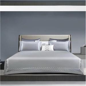 Generic Комплект постельного белья с вышивкой из египетского хлопка