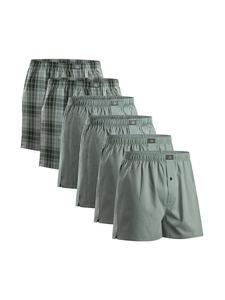 Трусы боксеры DANISH ENDURANCE Boxershorts Weite American Boxers, цвет green/stripes mix