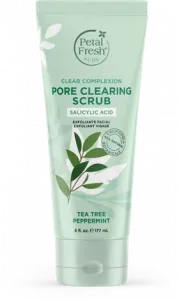 Скраб для очищения пор Pure Clear Complexion с маслом чайного дерева Petal Fresh