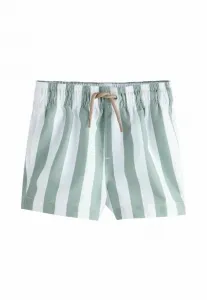 Плавки-Шорты стандартного кроя с принтом Next, Green And White Stripe
