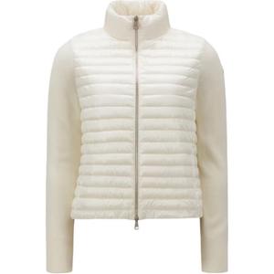 Moncler Укороченный кардиган с логотипом, White