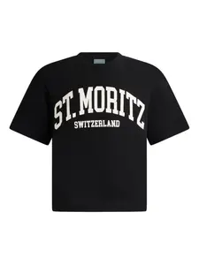 Футболка с принтом St Moritza Bally, черный