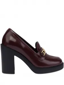 Туфли на каблуке Love Moschino, красный