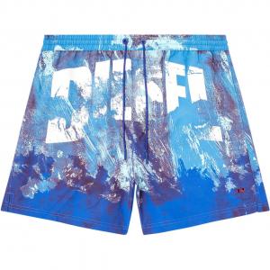 Шорты для плавания Rio 41 D Pop Mid Length DIESEL, светло-голубой