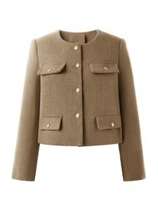 Куртка межсезонная Imily Bela, коричневый