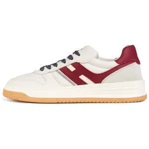 HOGAN Низкие кроссовки для скейтбординга H630, бежевые, мужские