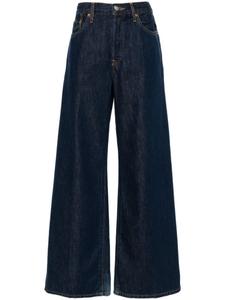 RE/DONE джинсы палаццо Fortuna средней посадки, синий