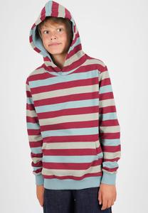 Пуловер Band of Rascals Kapuzen El Stripo, бордо