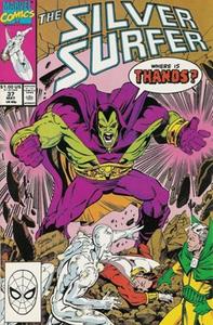 Silver Surfer Vol.3 #37 "Thanos Appearance" (MARVEL COMICS)