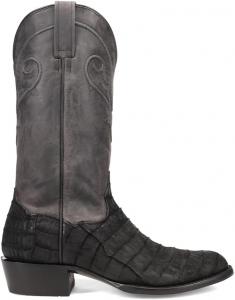 Мужские сапоги Dan Post Makara с круглым носком, на молнии, до середины голени - черные