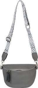Сумка через плечо styleBREAKER Halbmond Umhängetasche, серый
