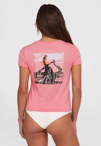 Футболка с принтом O'Neill, светло-розовый