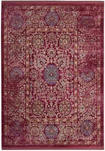 ковер напольный SAFAVIEH, 84 x 153 см,  Sutton Collection Fuchsia / Ivory SUT402D в стиле бохо ориентал с эффектом потертости