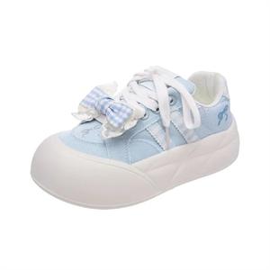 PARK DANCE Женские лоу-топ скейтборд кроссовки светло-голубые, цвет Light Blue