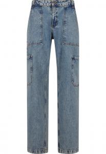 Джинсы карго свободного кроя 2Y Studios Tali, синий деним