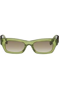 Солнцезащитные очки Haicli в стиле ретро-суперфутурия Marni, зеленый
