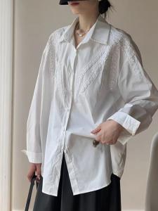 Вышитые рубашки для женщин Doux Belle, цвет White