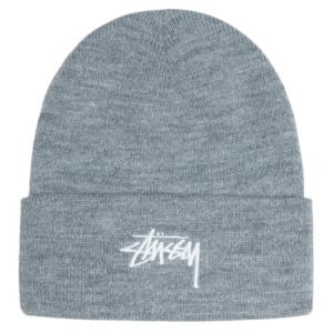 Stussy Манжетная шапка бини, Gray